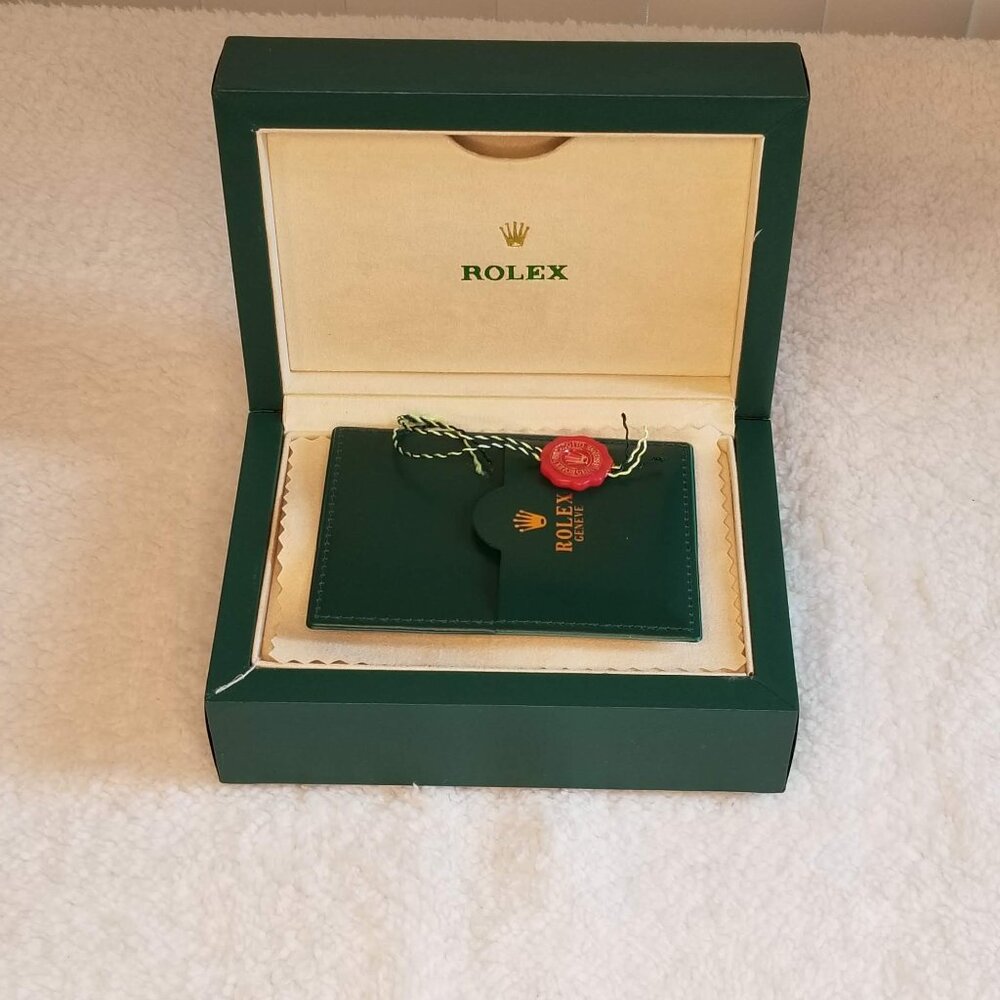 Rolex Green Wave watch box (empty)